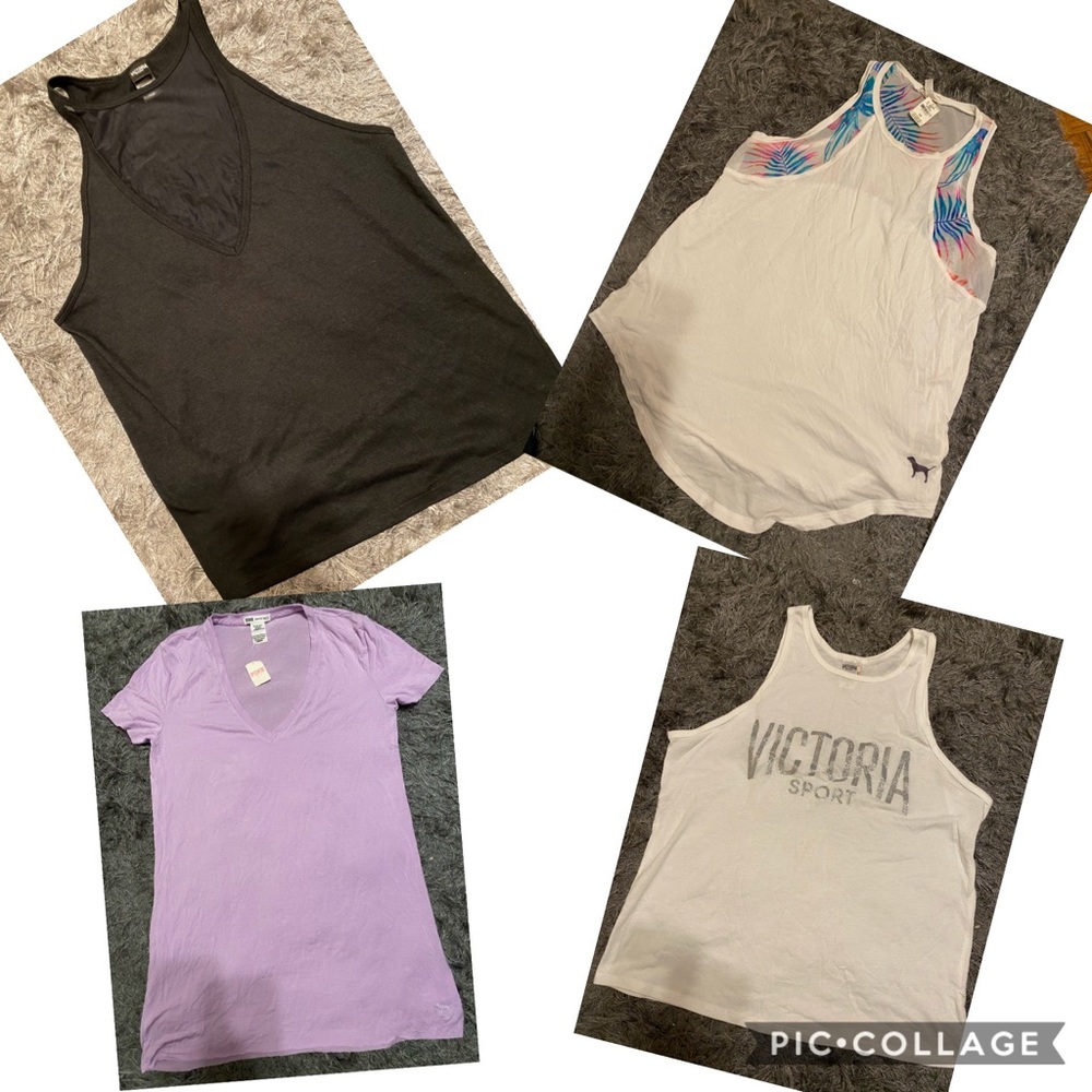 Victoria Secret Shirt Lot XS S & Med